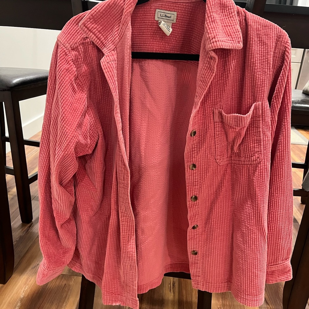 Corduroy button up